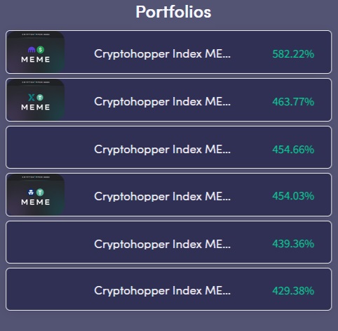 cryptohopper portfolio bots